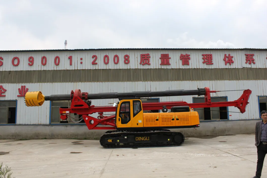 Mini Construction/Rotary Borehole Drilling Rig Machine for Engineering Construction Foundation/Pile Drilling Rig Equipment Dr-160 for Sale