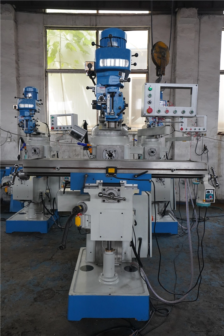 High Quality Horizontal Vertical Metal Universal Turret Milling Machine (X6325)