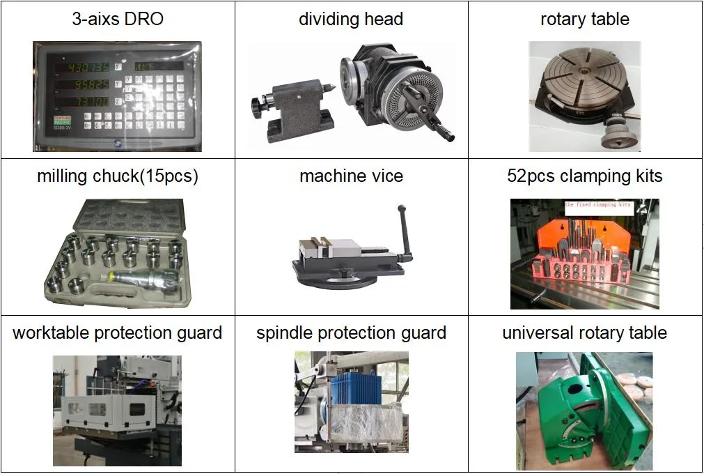 XL8145 High Precision Conventional Vertical Horizontal Universal Drilling Milling Machine