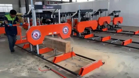 Portable Sawmill Band Saw for Gasoline Engine and Electric Motor