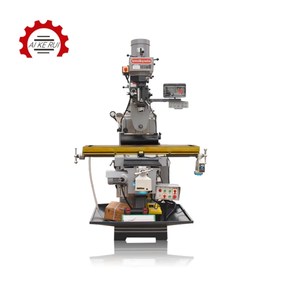 Vertical and Horizontal Machine 5hw Metal Universal Turret Milling Machine