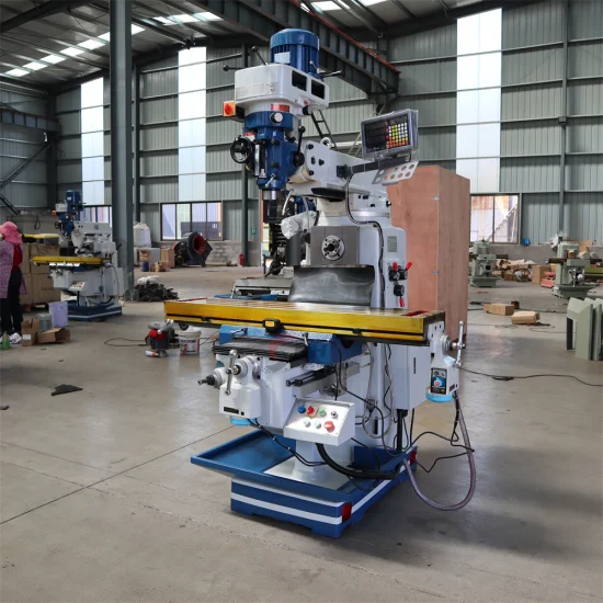 Fresadora Mill Machinery 4hw 5hw X6330 Good Price Conventional Vertical Horizontal Knee Type Taiwan Turret Head Universal Milling Machine