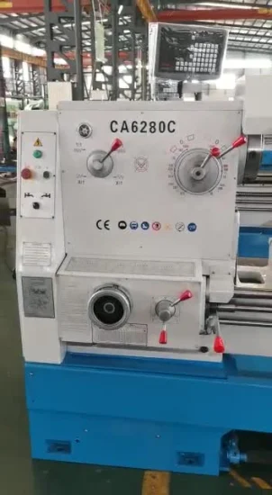 Heavy Duty Lathe Metal Lathe Horizontal Lathe Machine Ca6180 Brake Lathes Universal Turning Machine