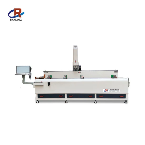 3m UPVC/PVC Aluminum Profile CNC Drilling and Milling Machine for Al Window Door